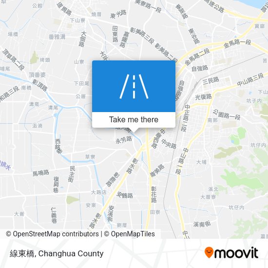 線東橋 map
