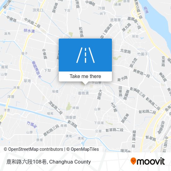 鹿和路六段108巷 map