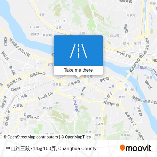 中山路三段714巷100弄 map
