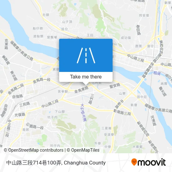 中山路三段714巷100弄 map