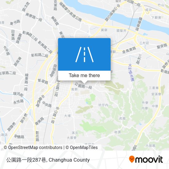 公園路一段287巷 map
