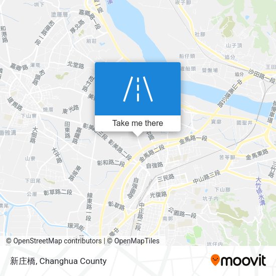 新庄橋 map