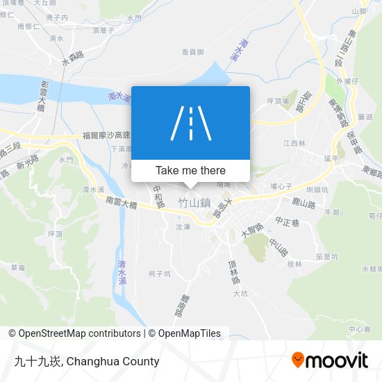 九十九崁地圖