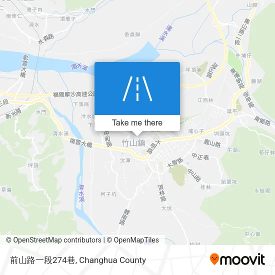 前山路一段274巷地圖