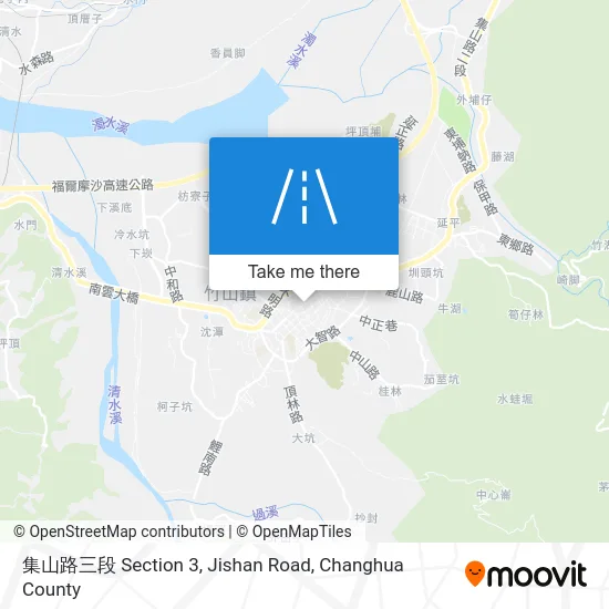 集山路三段 Section 3, Jishan Road map