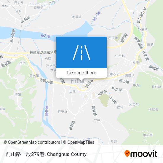 前山路一段279巷 map