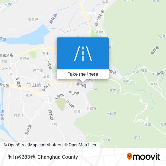 鹿山路283巷 map
