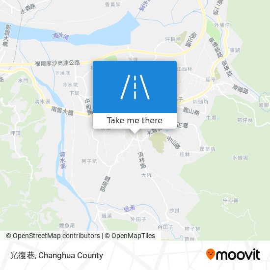 光復巷 map