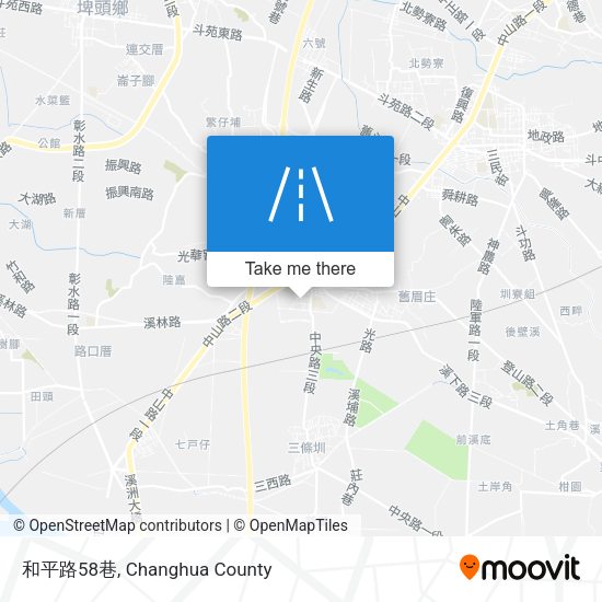 和平路58巷 map