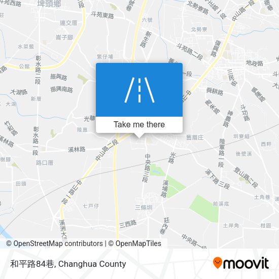 和平路84巷地圖