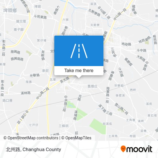 北州路 map