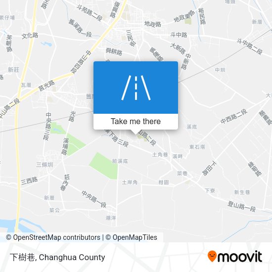 下樹巷 map