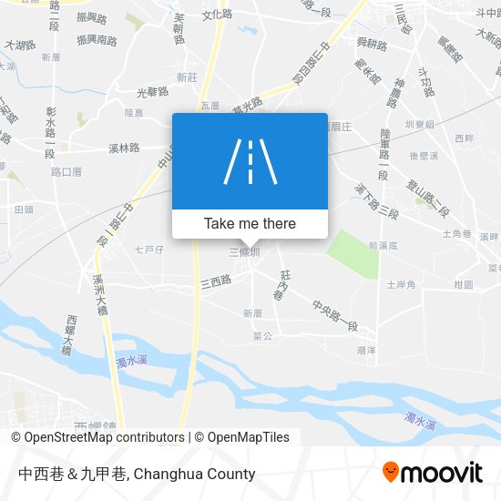 中西巷＆九甲巷 map