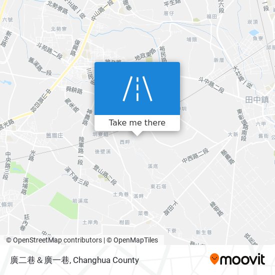 廣二巷＆廣一巷 map