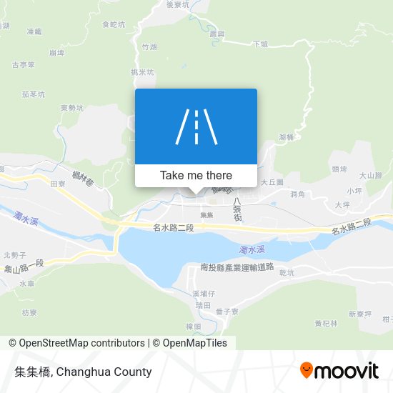 集集橋地圖
