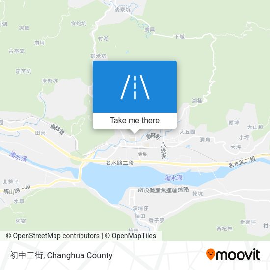 初中二街 map