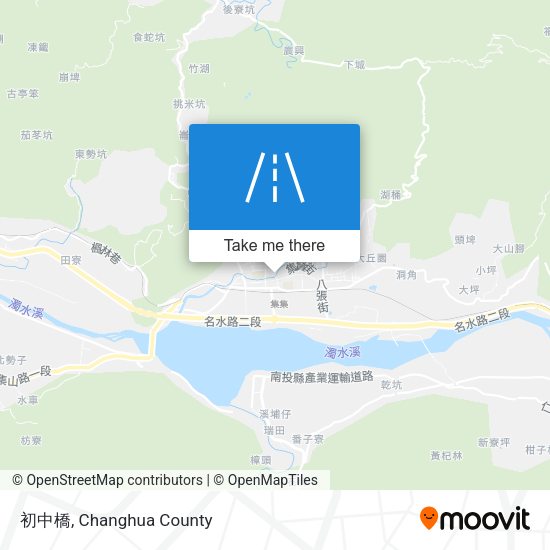 初中橋 map