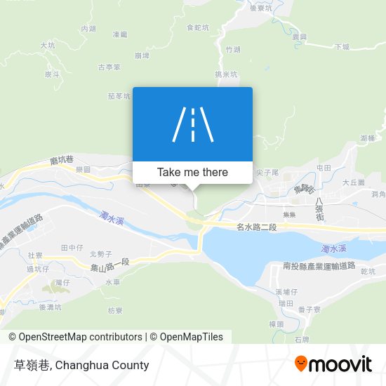 草嶺巷地圖