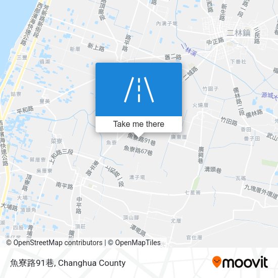 魚寮路91巷 map