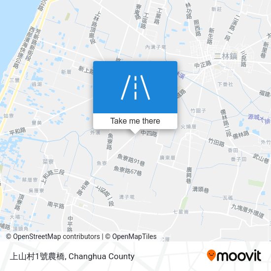 上山村1號農橋 map