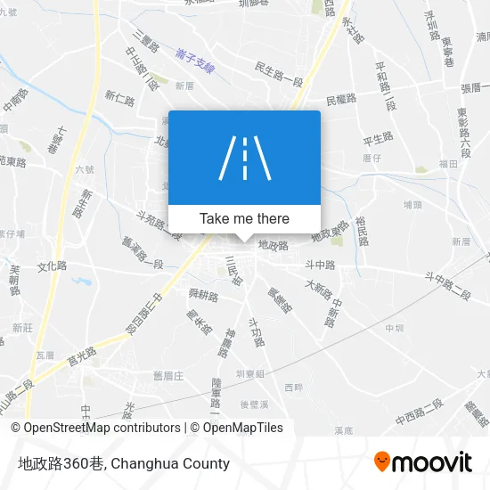 地政路360巷 map