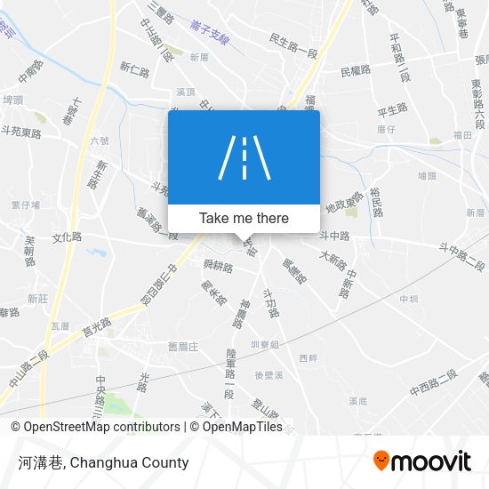 河溝巷 map