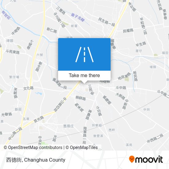 西德街 map