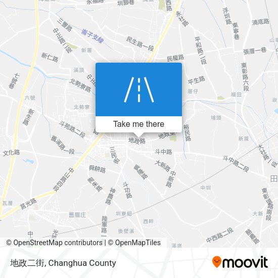 地政二街地圖