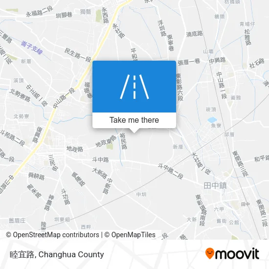睦宜路 map