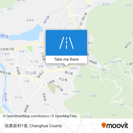 裕農新村1巷 map