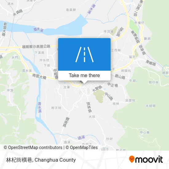林杞街橫巷地圖
