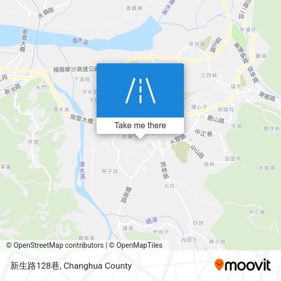 新生路128巷 map