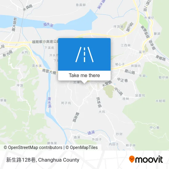 新生路128巷 map