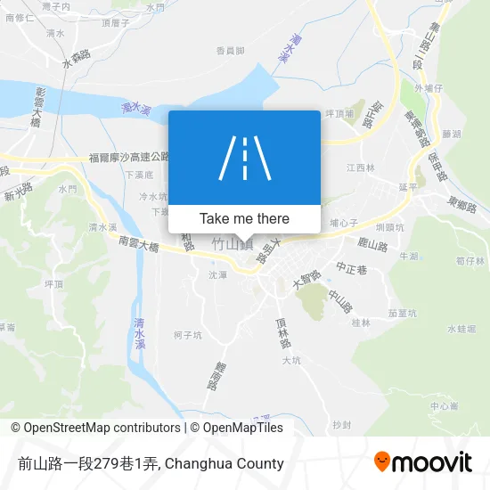 前山路一段279巷1弄地圖