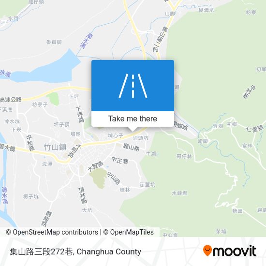 集山路三段272巷地圖
