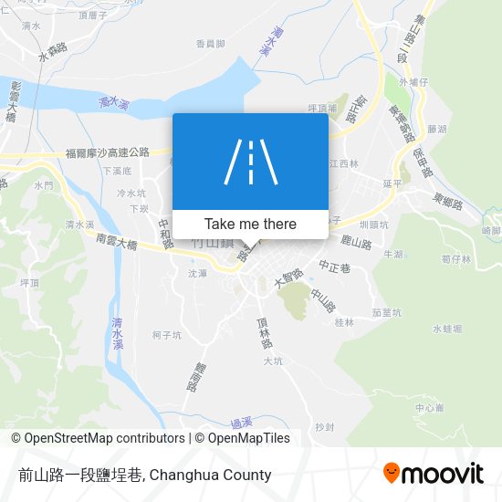 前山路一段鹽埕巷地圖
