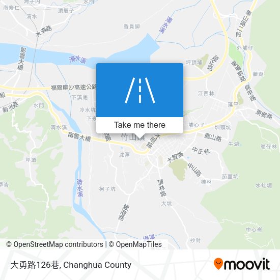 大勇路126巷地圖