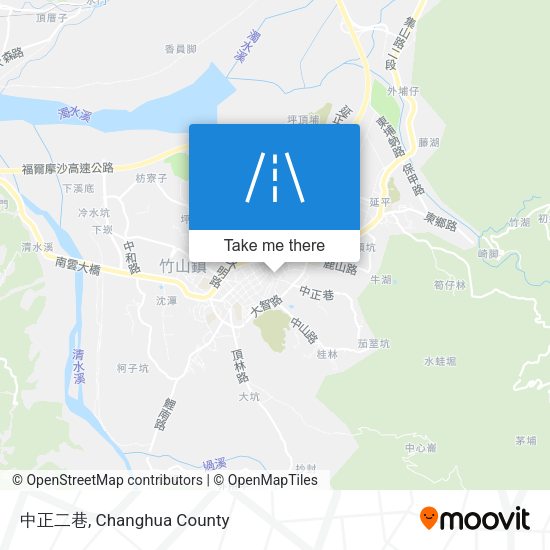 中正二巷 map