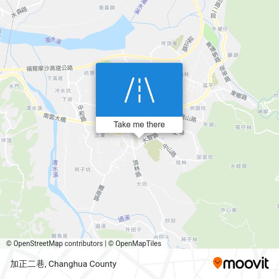 加正二巷 map