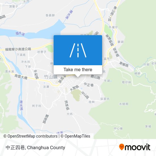 中正四巷 map