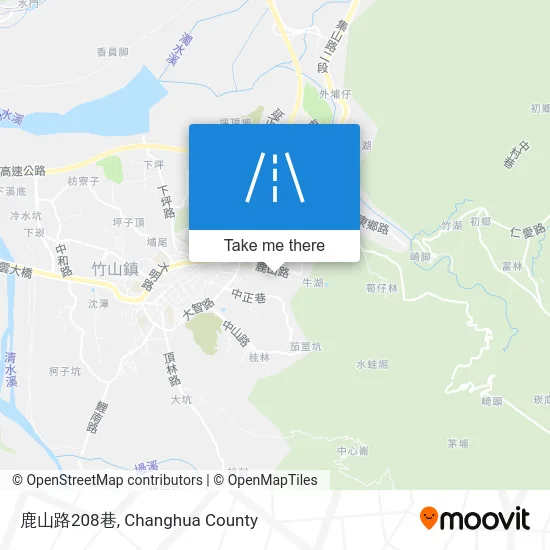 鹿山路208巷 map