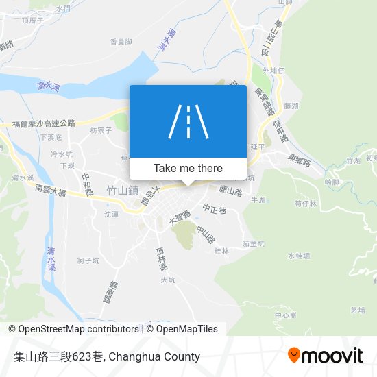 集山路三段623巷地圖