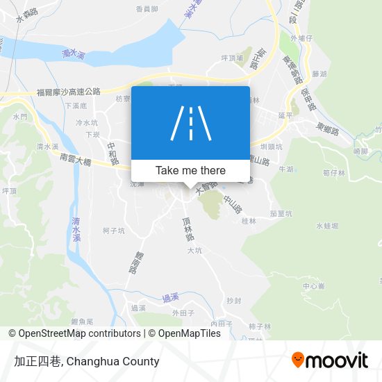加正四巷 map