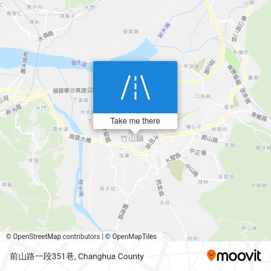 前山路一段351巷地圖