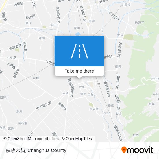 鎮政六街 map