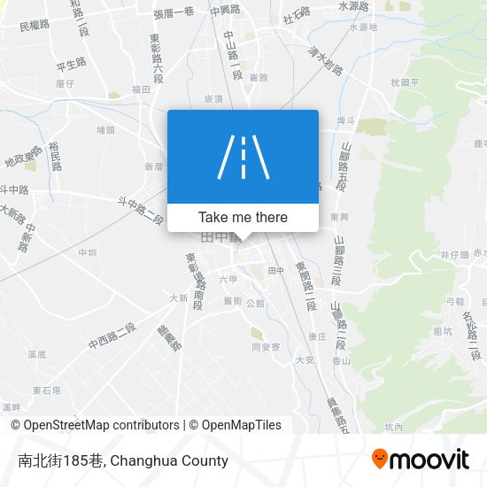 南北街185巷地圖