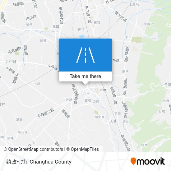 鎮政七街地圖