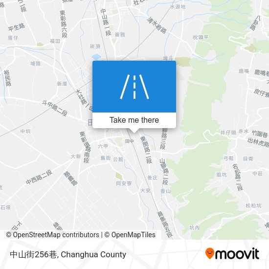中山街256巷 map