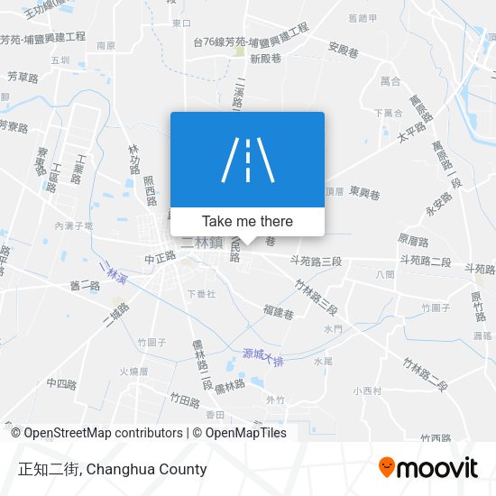 正知二街地圖