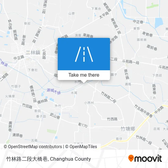 竹林路二段大橋巷 map